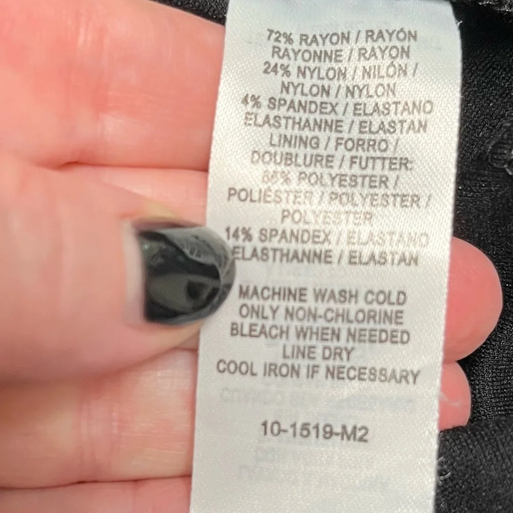 Lysse Black Center Seam Ponte Legging